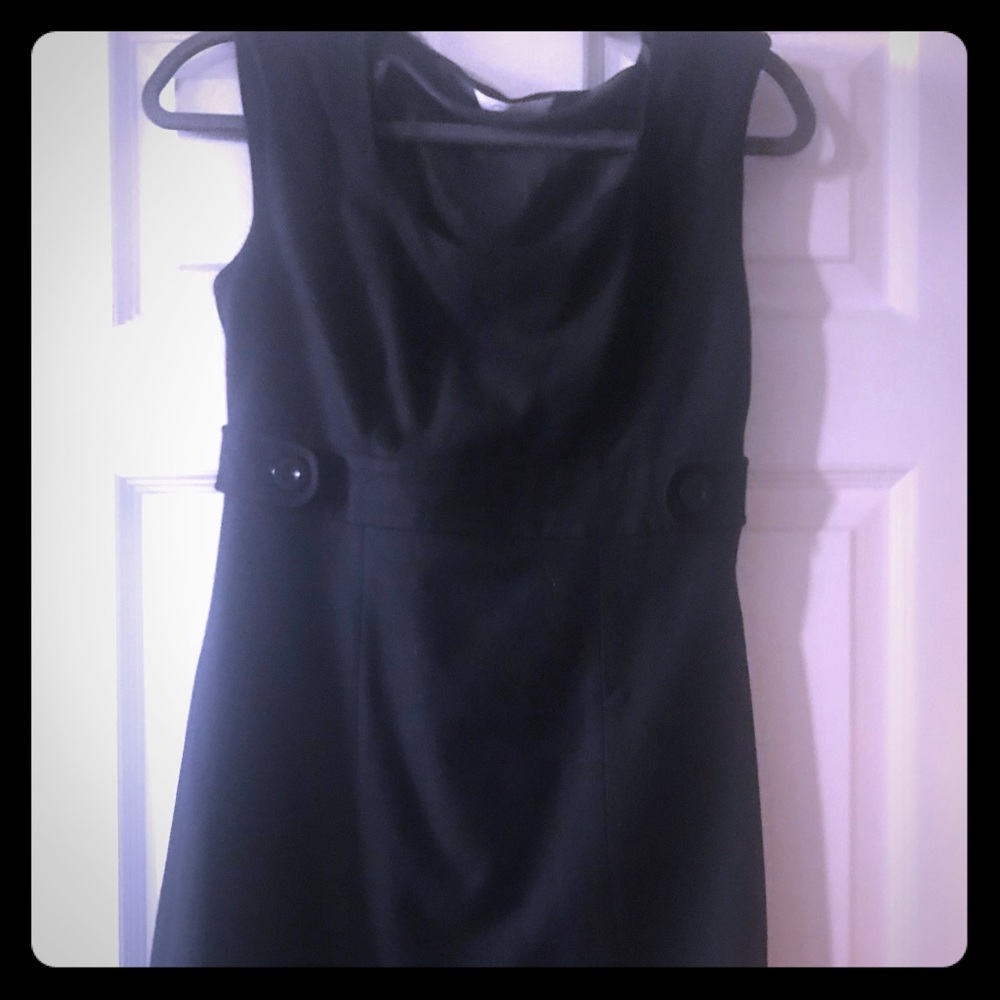 Cute Black work Wool New Look dress. Mod